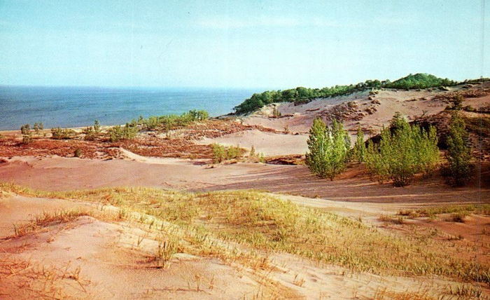 Warren Dunes State Park - Postcards Over The Years